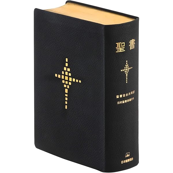聖書 聖書協会共同訳 旧約聖書続編付き 総革装中型SI58DC | 日本