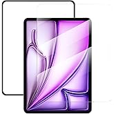 NIMASO ガラスフィルム iPad Air 13インチ M4 2026用/ iPad Air 13 M3 2025用/M2 2024用 衝撃吸収 | 保護フィルム 強化 ガラス 指紋防止 ガイド枠付き アイパッド エアー13インチ対応 DTB26