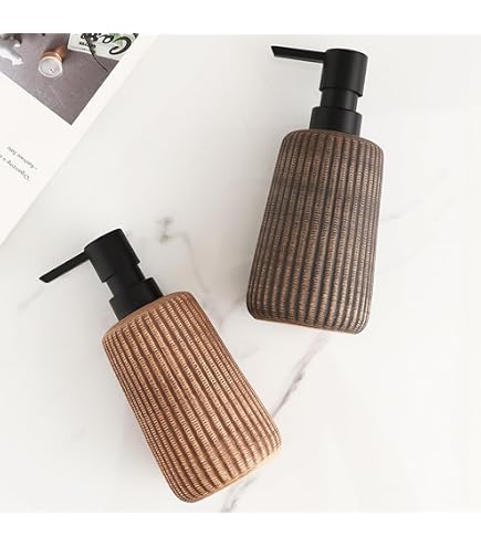 Amazon｜ソープディスペンサー 和風 洗剤ボトル 陶器 ローションボトル