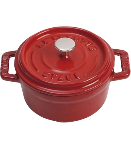 Staub Pico Cocotte Round Dutch Oven - 8.7 Inch Sage Green Enameled Cast Iron Pot