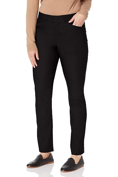 Nautica Women's Full Length Straight Leg Classic Stretch Twill Trouser,  Costco, 2/26 : Amazon.sg: Fashion