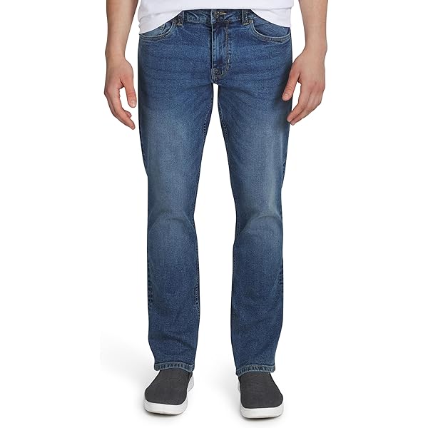 Straight Fit Stretch Denim Jeans - Foto 9