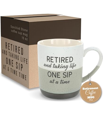 Retired Gift Coffee Mug 11oz - 2025 Retired Design For Men, Dishwasher Safe (White)