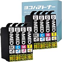 お買い得⭐️エプソン メダマヤキ MED 4色 互換インク 7本セット Amazon.co.jp: 【横トナ】エプソン(EPSON)用 MED互換 メダマヤキ互換