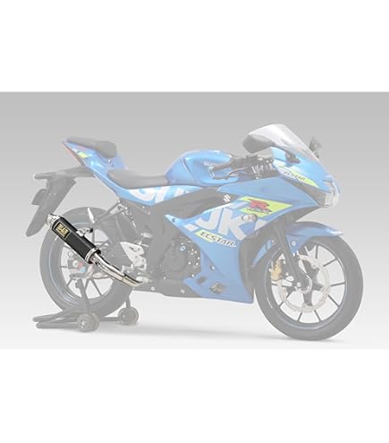 Amazon | HMS GSX-R125 バイクマフラー 8BJ-DL32D 2BJ-DL33B デルタ