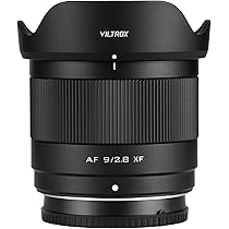Amazon.co.jp: VILTROX AF 9mm F2.8 XF AIR 超広角 レンズ 富士