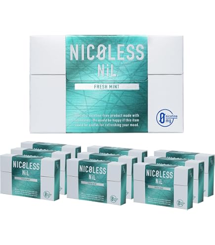 Amazon.co.jp: NICOLESS 誘導加熱式 ダブルミント 1カートン 10箱入