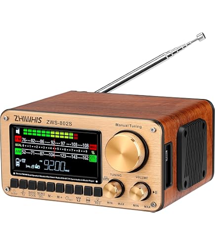 Amazon.co.jp: Sansui MSR-1 WD Bluetooth Speaker with AM/FM Radio