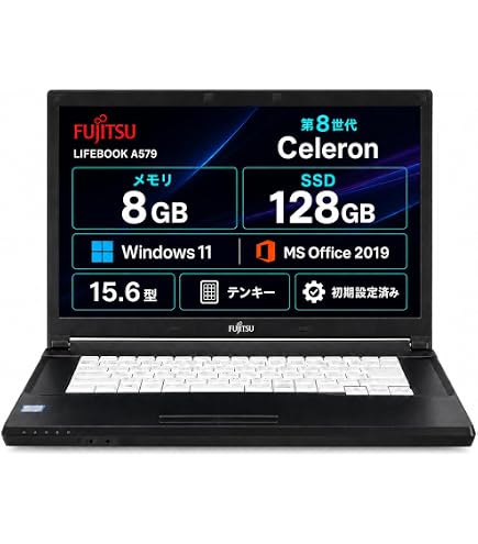 Amazon.co.jp: FUJITSU Laptop FMV LIFEBOOK AH50/H1 Fine Silver