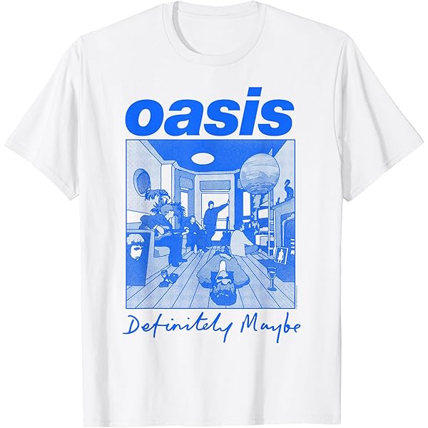 Amazon | Oasis – Definitely Maybe Illustration Tシャツ | T