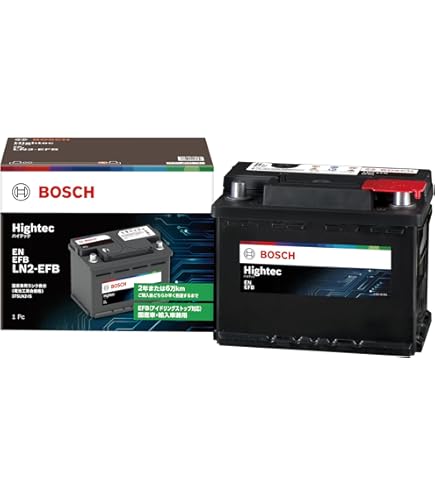 Amazon.co.jp: BOSCH SLX-6C LN2 Import Car Battery Silver X