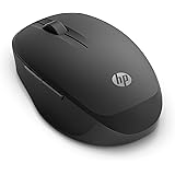 HP マウス ブラック Bluetooth 無線 ワイヤレス 5ボタン【戻る/進むボタン搭載】HP 300 2way ブルートゥース(‎型番:6CR71AA#UUF) Mac Windows PC MacBook対応【国内正規品】