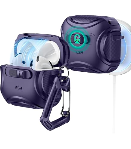 Amazon | ESR AirPods 4 ケース AirPods 第4世代 ケース(2024) (USB-C