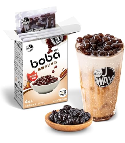 Amazon | 【業務用】真空パック黒糖生タピオカ3kg／袋、もちもち食