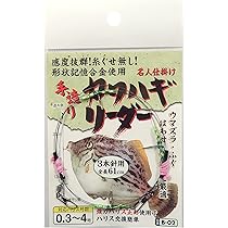 Amazon | (形状記憶合金) 新カワハギ仕掛 3本赤 トレッタなし