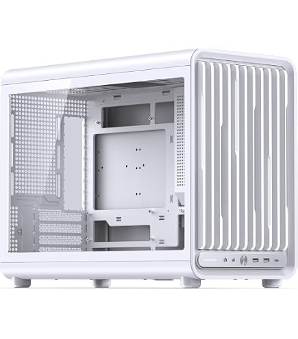 Amazon.co.jp: JONSBO D33 ウッドホワイト Micro-ATX PCケース