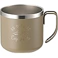 キャプテンスタッグ(CAPTAIN STAG) マグカップ コップ ダブルステンレス 真空断熱 保温・保冷 350ml モンテ