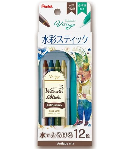 Amazon.co.jp: リラ 水彩色鉛筆 アクアレル 72色セット (メタル