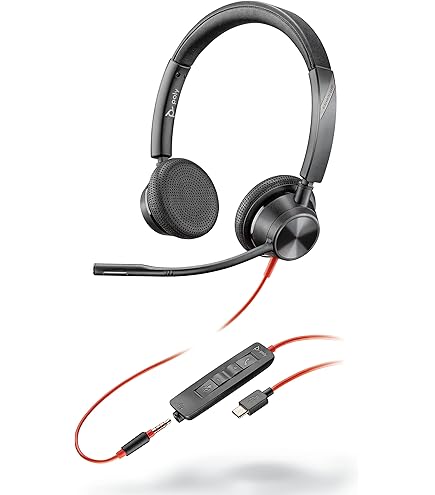 Amazon.co.jp: Poly(旧モデル) 有線ヘッドセット Blackwire 8225 USB-A
