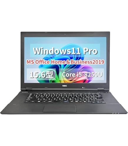 Amazon.co.jp: 【整備済み品】NEC ノートPC VK23 /15.6型/ 第8世代 i5