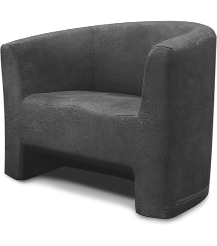 Amazon｜埋もれる座り心地の回転ソファ グレー SRK-LBK 幅62×奥行き81