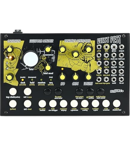 Amazon.co.jp: Cre8audio ユーロラック モジュラーシンセサイザー