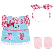 Amazon.co.jp: メルちゃん きせかえセット うさちゃんデニムワンピ
