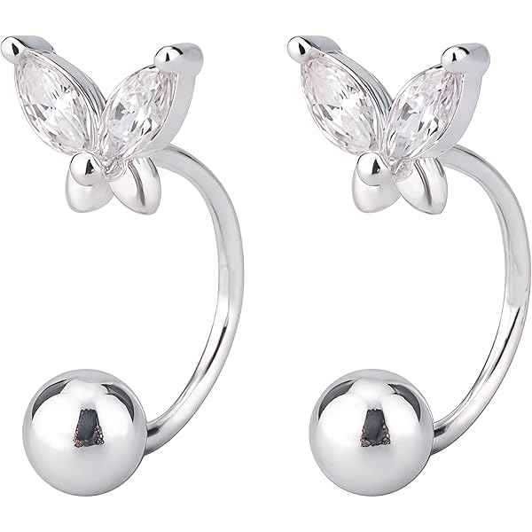 Amazon.co.jp: ネジ式 ピアス つけっぱなし レディース シルバー925