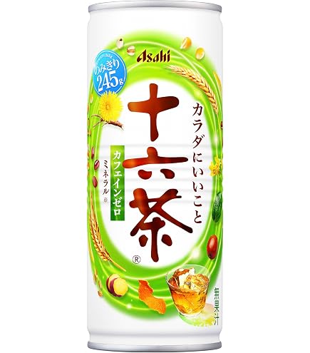 Amazon.co.jp: Asahi Beverage Jurokucha (16 Blend Tea) Can Bottle