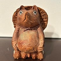 木彫り　たぬき　置物　 約60cm Amazon.co.jp: レトロ 工芸品 木彫りたぬきの置物 : ホーム