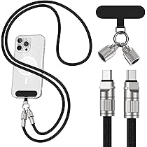 Amazon.co.jp: タイプC ストラップ 【60W急速充電】iPhone 16 ケーブル