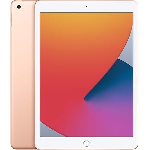 最新 Apple iPad (10.2インチ, Wi-Fi, 128GB) - ゴールド (第8世代)