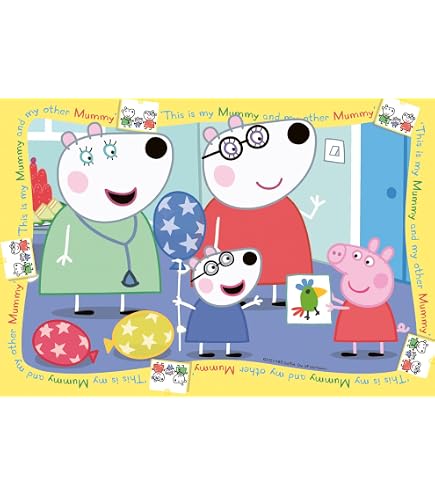 Ravensburger - Puzzle Peppa Pig, Collezione Bumper Pack 4x42, 4 Puzzle