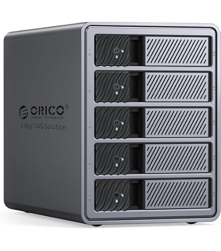 Amazon.co.jp: ORICO【RAID機能】HDDケース 5台 22TB*5 USB 3.0接続 8 