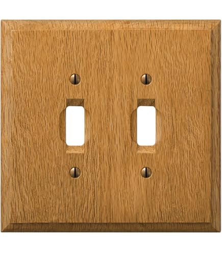 Amerelle 180PH Traditional Wood Phone Wallplate – Unfinished, Solid Wood, Stain Or Paint Ready, UL Approved