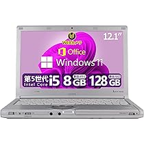 第五世代Core i5搭載・webカメラ搭載】Core i5-5300U メモリ4GB