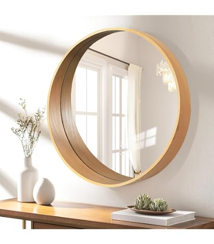 Amazon.co.jp: IKEA イケア ミラー オーク材突き板 60cm m30591586