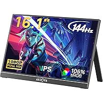 Amazon.co.jp: ARZOPA 16.1インチ ゲーミングモニター 144Hz モバイル