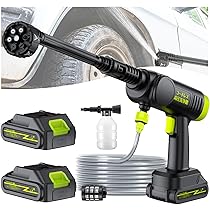 コードレス高圧洗浄機 Amazon | CXZA コードレス高圧洗浄機48V464pslポータブル 電気