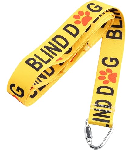Blinden-Hinweis-Hundeleinenhülle Mit Aufschrift: 'Careful I'm Blind Do Not Spook' – Witziges & Praktisches Hundezubehör Als Geschenk