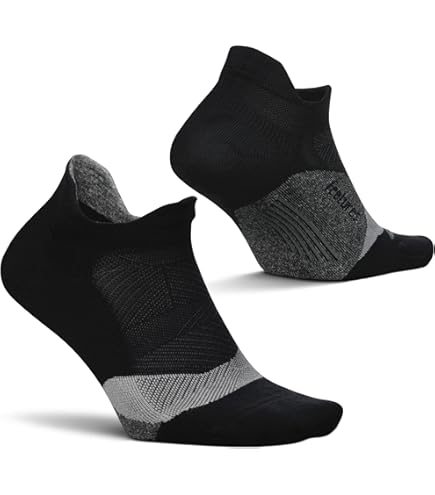 Amazon.co.jp: [Feetures] ソックス Elite Max Cushion No Show Tab