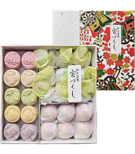 Amazon | 落雁 「菊」【和菓子 悠】【和菓子】【お歳暮】【干菓子