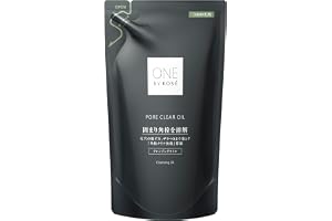 ONE BY KOSE(ワンバイコーセー) クレンジング 毛穴 ポアクリア オイル 詰めかえ用 160mL 角栓 黒ずみ メイク落とし