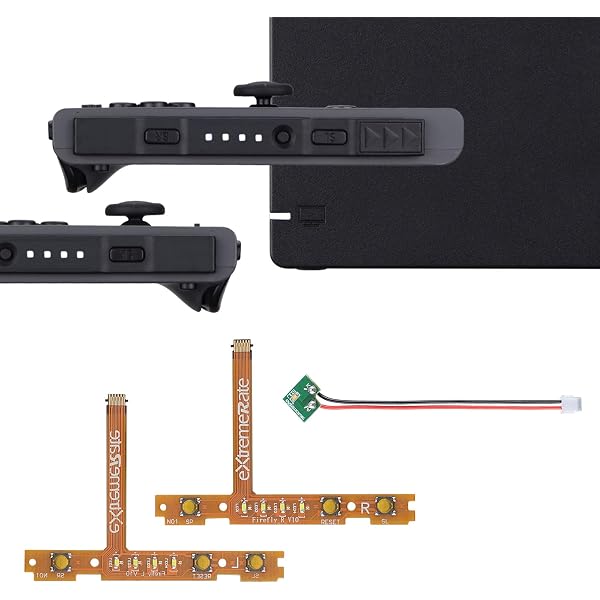 Amazon.co.jp: eXtremeRate Switchに対応用ジョイコンDFS LEDキット