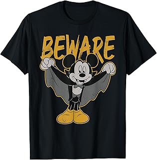 【新品未使用】カリフォルニアディズニー　2025年ミッキーハロウィンTシャツ ミッキー＆フレンズ、ピクサーアニメ作品などディズニーのハロウィンT