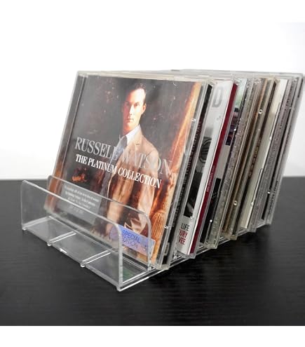 Amazon｜回転式マルチタワーラック ( CD&DVD収納ラック ) 幅30cm×奥行 