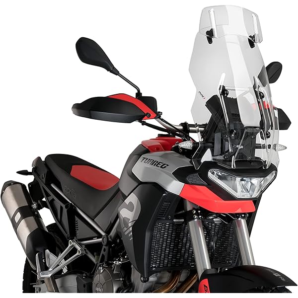 Visiera Regolabile Puig Per Moto - Trasparente, 250x100 Mm, Con Template Per Installazione, Omologata ABE - Foto 3