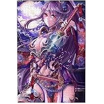 神撃バハムート　スレイプリンセス・エシュカ　ジグゾーパズル 1000ピース Amazon.co.jp: 1000ピース ジグソーパズル 神撃のバハムート