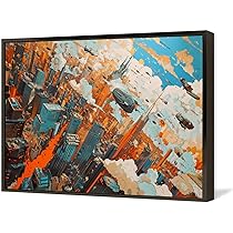 都市風景 油彩画 装飾的なフレーム付き 楽天市場】F10 ◎ 油彩画 「花のアーチ、フヴァル島（ギリシャ