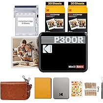 【美品】コダックMini 3 レトロ ポータブルフォトプリンター Amazon.co.jp: コダック KODAK Mini 3 レトロ 4PASS ポータブル